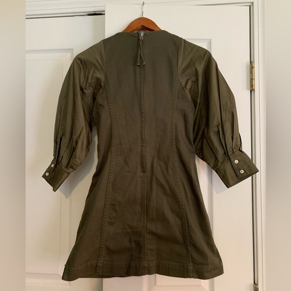 Something Navy Arielle Pearl Button Dress - Picture 7 of 8